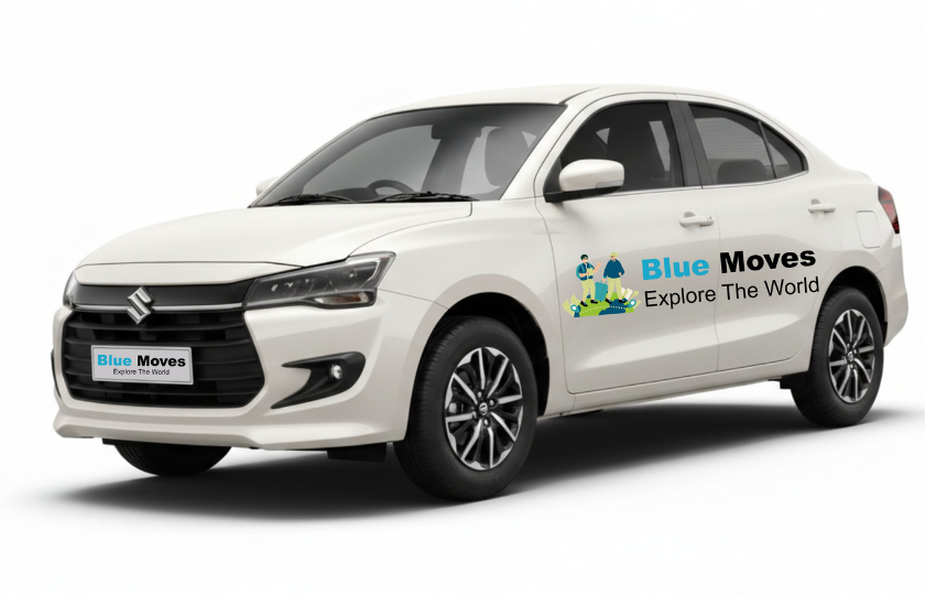 Maruti Suzuki Swift Dzire Blue Moves